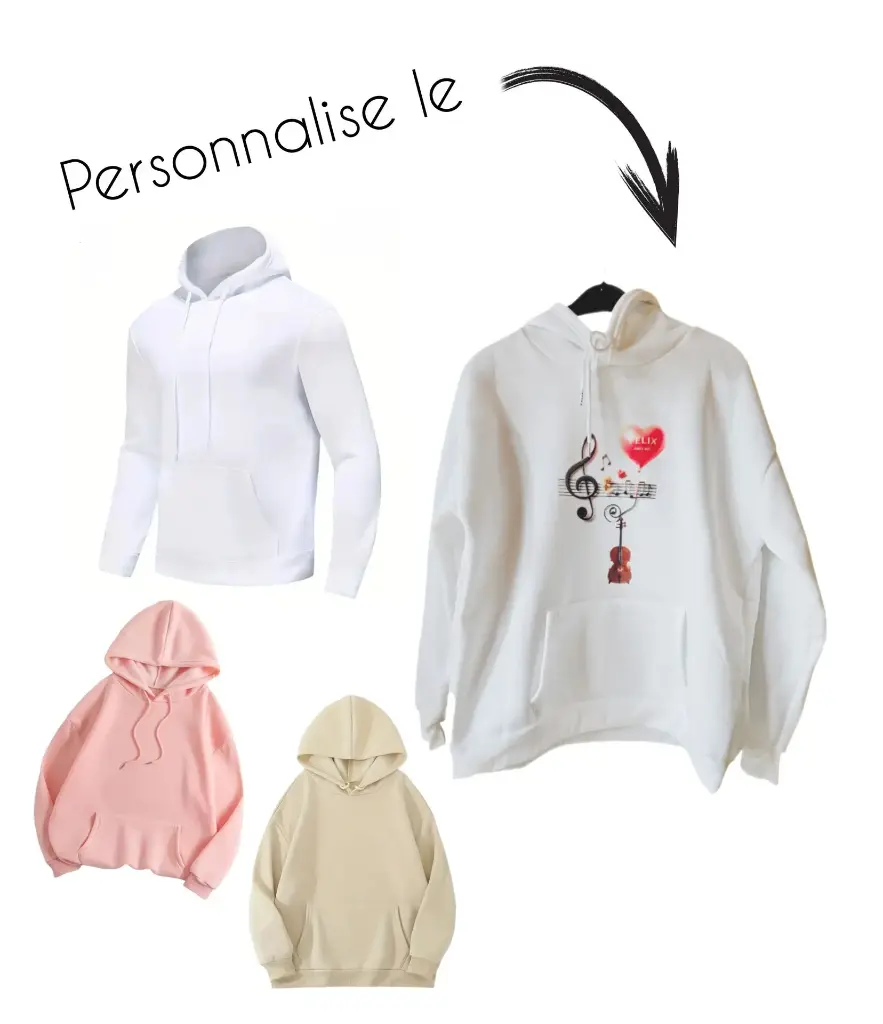 Sweat personnalisé femme