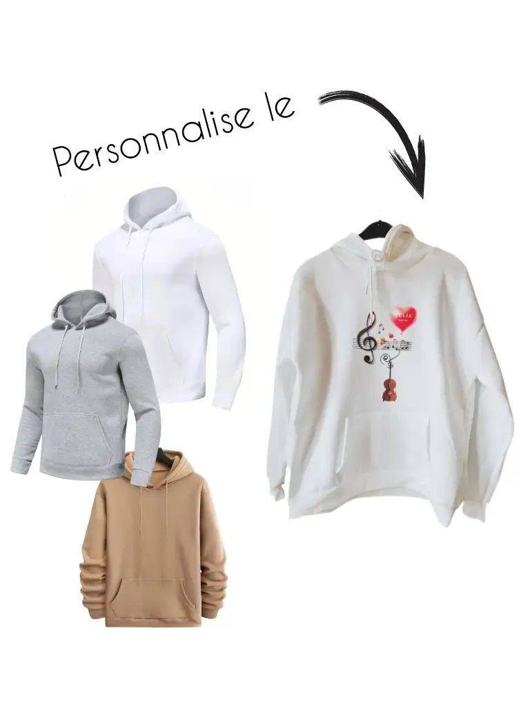 Sweat personnalisé homme