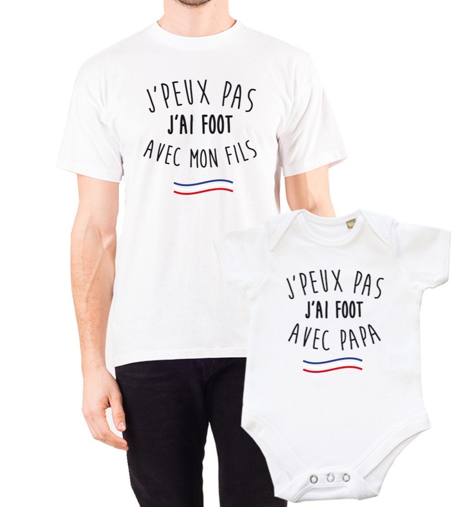 T-shirt spécial père/fils