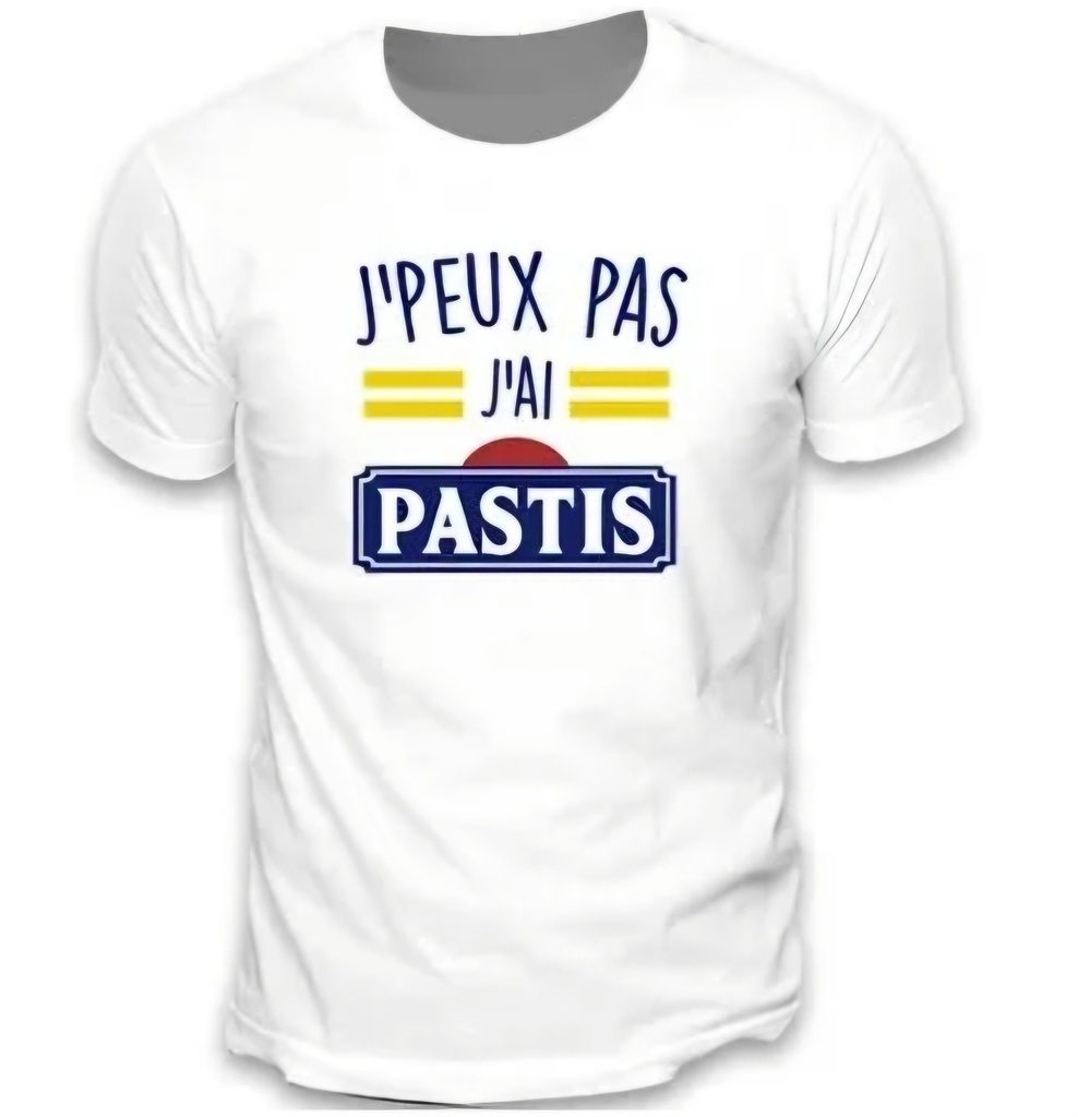 T-shirt spécial "Pastis"