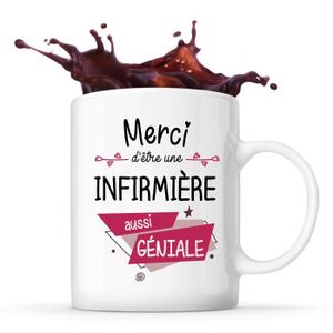 Mug citation "infirmière"