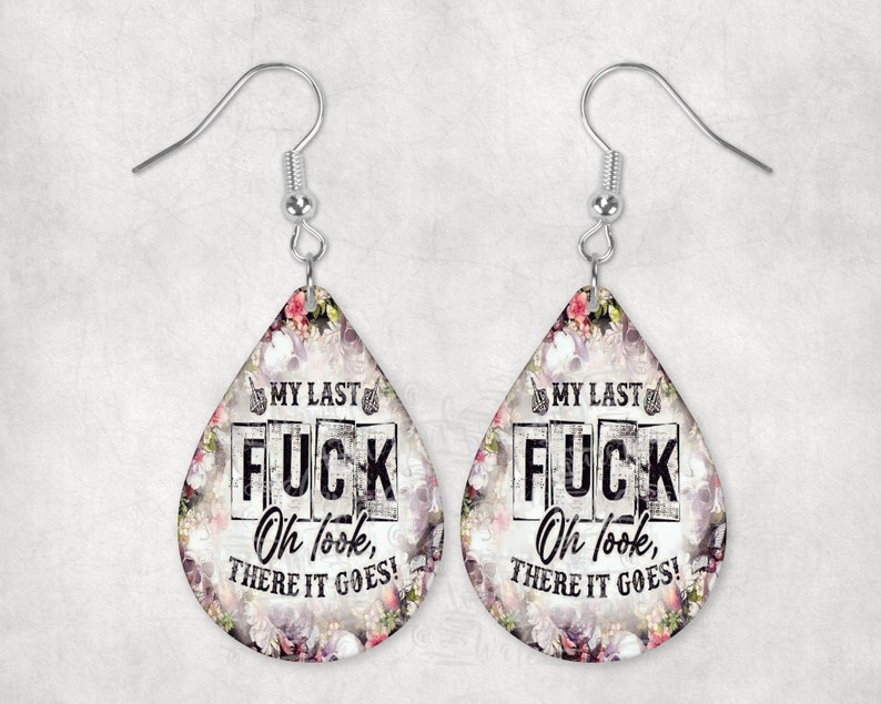 Boucles d'oreilles "Fuck"