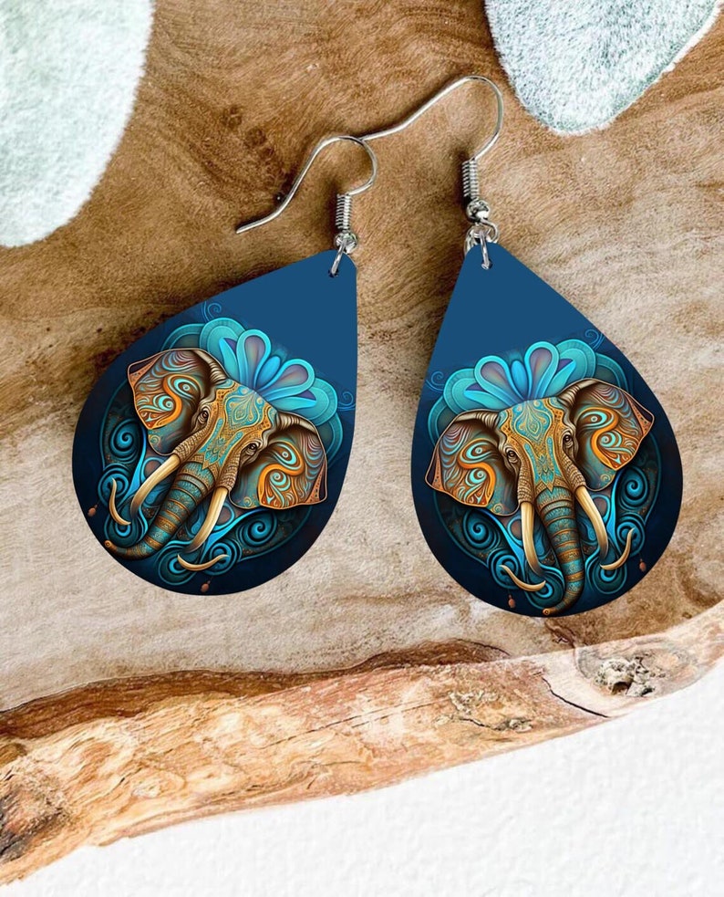 Boucles d'oreilles "Eléphant"