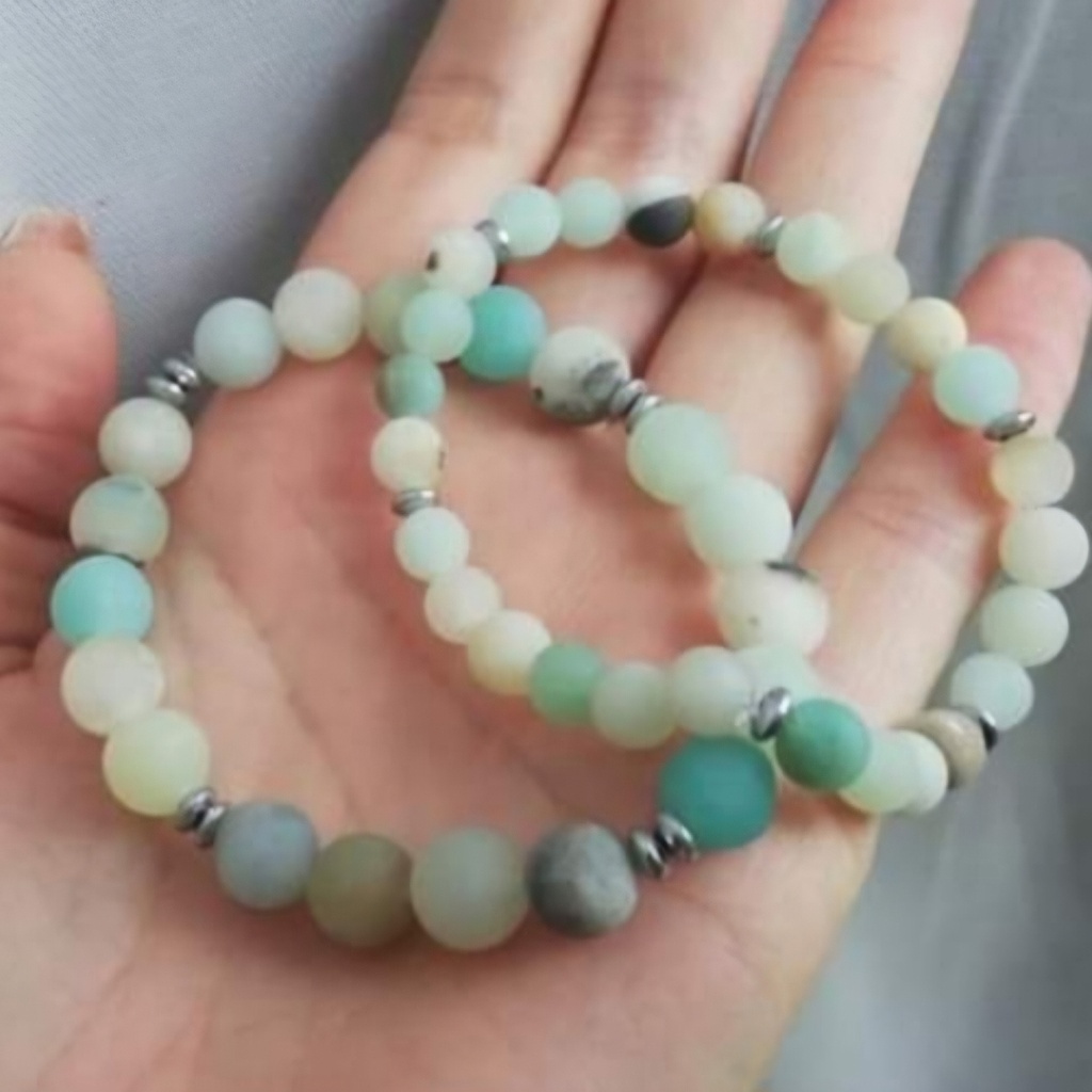 Bracelet "expression & confiance en soi" amazonite