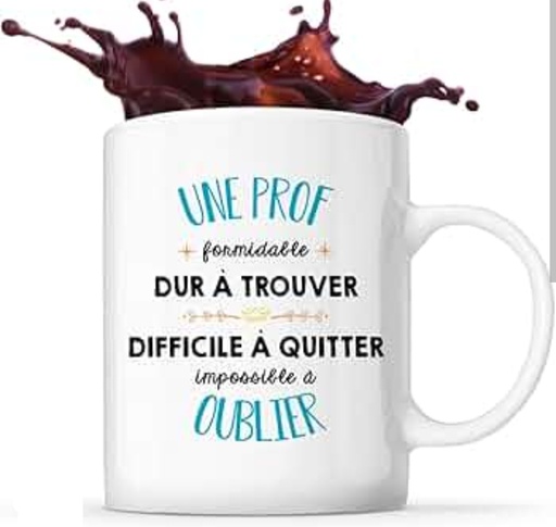 Mug citation "prof"