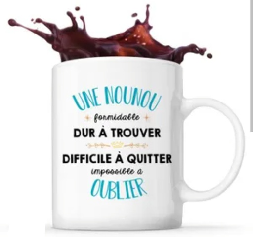 Mug citation "Nounou"