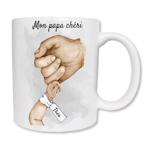 Mug Personnalisé pour Papa/Maman avec Prénoms