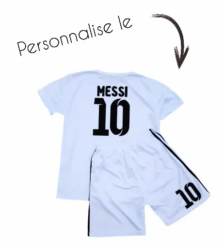 Ensemble sport personnalisé enfant