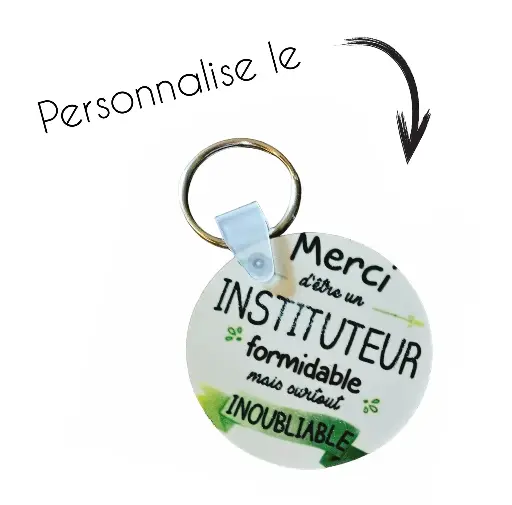 Porte clé personnalisé